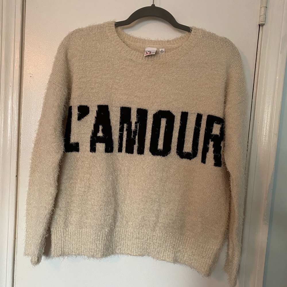 Fuzzy sweater